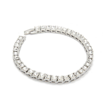 嘻哈超闪水钻ins风街头潮人手链