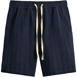 柜329！26夏季新品男装宽松编织提花休闲短裤松紧五分裤 4382/152