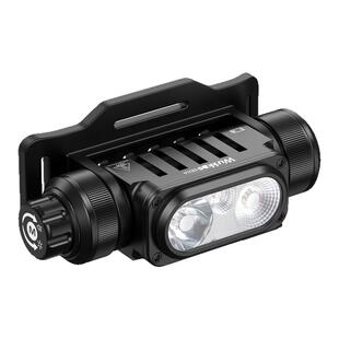 索菲恩HD16头灯多功能骑行调焦18650恒流2500lm无极调光红光可充