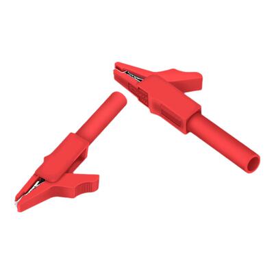 铜全绝缘插式鳄鱼夹开口汇君