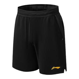 李宁羽毛球大赛服短裤男女同款专业级比赛训练速干2025新款运动裤