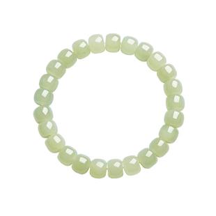 宫里上新和田玉手串老型珠玉石手链女士天然正品生日礼物送妈妈