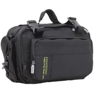 美国FIDO DIDO新款 男士运动休闲斜挎包单肩背包尼龙横款手提小包