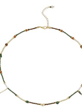 气质复古原创新中式锁骨链