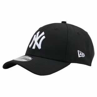 韩国代购NEWERA纽亦华大头围940硬顶大标棒球帽NY纽约扬基黑色