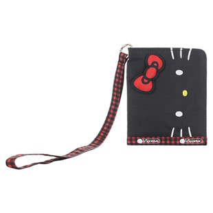 LeSportsac乐播诗新款HelloKitty系列刺绣凯蒂猫挂脖包护照夹卡包