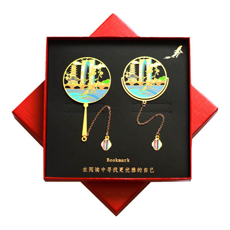 大裤衩苏州景点书签旅游纪念品