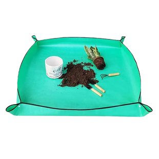 家用园艺用品地垫多肉绿植阳台翻盆换土花垫拌土种植工具防水垫子