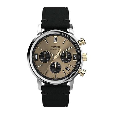 TIMEX天美时Marlin系列三眼计时码表多功能复古手表男款TW2W60300