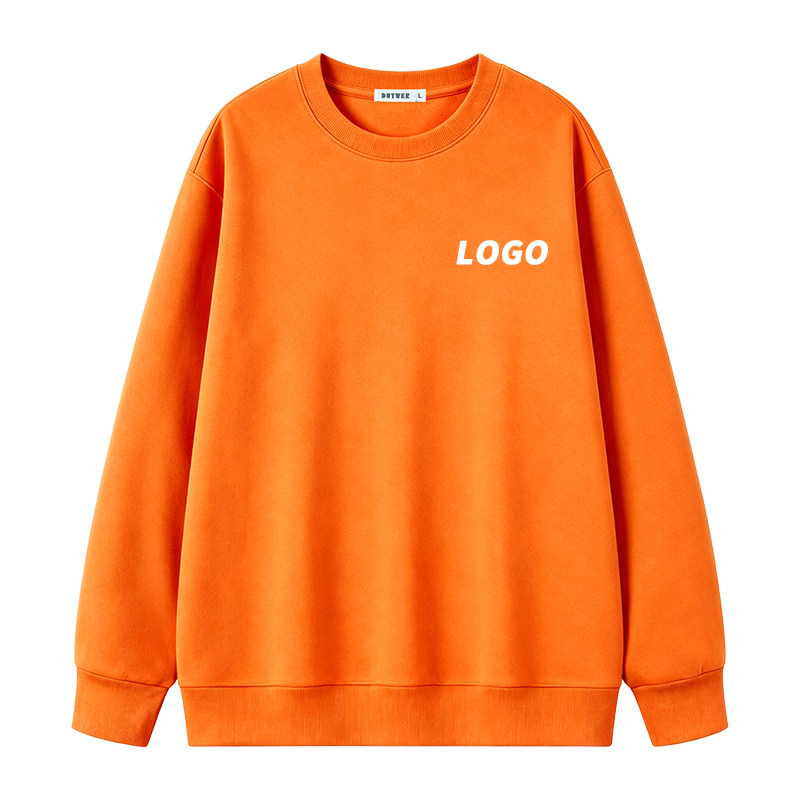 企业团体定制logo秋款圆领卫衣