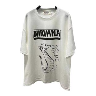 KetchupVintage（闭店清仓中）涅槃乐队NIRVANA柯本日记短袖T恤男