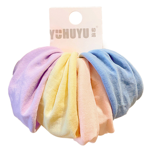 超宽面膜发圈女儿童高弹力扎头发的新款头绳2026新款高马尾橡皮筋