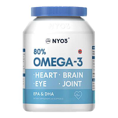 NYO3鱼油97深海鱼油omega3记忆85