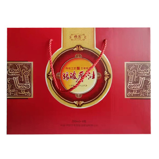 兰考特产张波香油礼盒200ml*4瓶 手工小磨香油纯芝麻油调味无添加