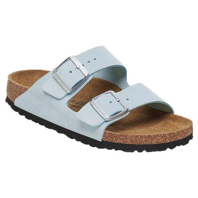 BIRKENSTOCK勃肯绒面革双扣拖鞋