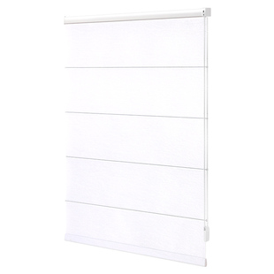 美尔耐罗马帘窗帘卷拉式遮光办公室客厅书房卧室升降折叠百叶定制