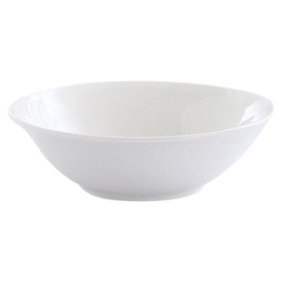 白色斗笠面碗家用陶瓷喇叭碗盛菜碗商用拉面汤粉碗饭店扣肉碗粥碗