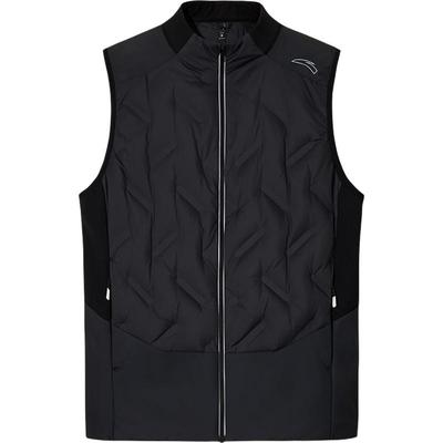 安踏男跑步立领羽绒马甲