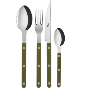 [YURUUI设计师]现货!法国Sabre Paris蕨绿色刀叉勺不锈钢西餐餐具