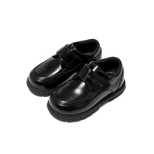 卡特兔儿童男童公主鞋春季新款学院风软底防滑礼仪鞋女童黑皮鞋