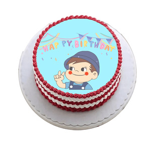 大型蛋糕糯米纸打印开业庆典奖状卡通棒棒糖定制装饰厚款糖纸包邮