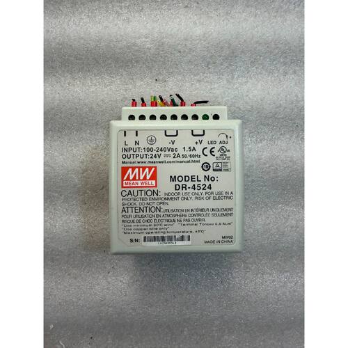 【维修议价】明纬DR4524导轨电源24V2A输入100240议价959