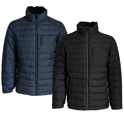 90绒超轻羽绒服男蓬松温暖舒适轻量化通勤户外风格秋冬防寒衣外套