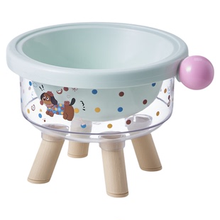 宠物碗高颜值猫咪喂食器防滑防打翻猫碗狗狗不锈钢大容量狗碗