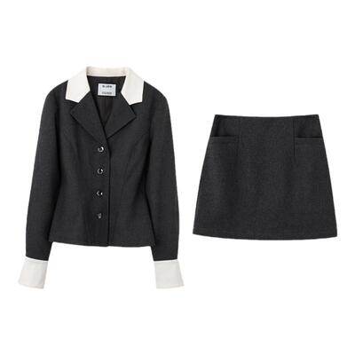 韩雨嘉高级感气质韩剧穿搭套装