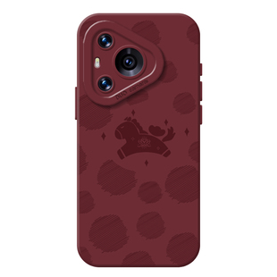 涂鸦波点小马适用华为pura80手机壳mate70pro挂绳nova14新款p60新年13马年50红色40本命年12女30/11/15/9/8/7