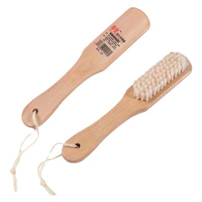 软毛多功能家用鞋刷子仿猪鬃衣刷木柄鞋刷清洁刷毛面刷硬毛床刷