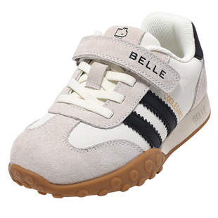 百丽童鞋女童板鞋2026春季新款儿童运动鞋男童德训鞋宝宝休闲鞋子