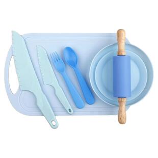 儿童塑料水果刀宿舍用学生小刀可带飞机幼儿园切菜过家家玩具套装