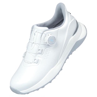 高尔夫球鞋女士旋转扣松紧鞋带轻便透气鞋子固定钉防滑防水运动鞋