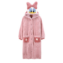 49.9元包邮  迪士尼珊瑚绒加厚睡袍