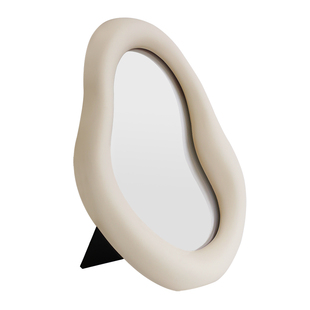 CMYD原创设计耳朵造型桌面镜子小众异形梳妆镜化妆台装饰摆件礼物