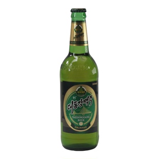 朝鲜大同江啤酒金1号黄啤朝鲜特产原装进口丹东旅游平壤鸭绿江特