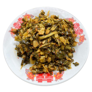 安徽安庆太湖县老坛腌制高杆白菜下饭菜开胃菜咸菜滚豆腐腌菜特产
