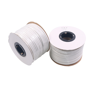 线标号码梅花管套管定制打印数字机打PVC线缆电线标示印字线号白