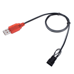 3.7v SM4P 充电器7.4v 4针 悍迪AUG水玩具枪洛臣M249大菠萝QZB95