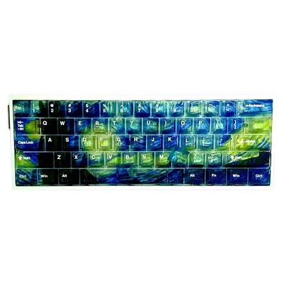 星月夜雾透键帽原厂高度PC透明