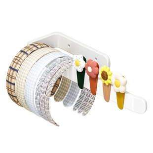 发箍收纳神器发圈女童头箍架发卡发夹收纳发饰壁挂墙发圈发窟挂钩