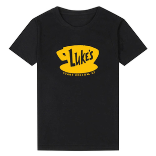 Luke's Stars Hollow Diner T-Shirt Gilmore Girls Tee Rory Top