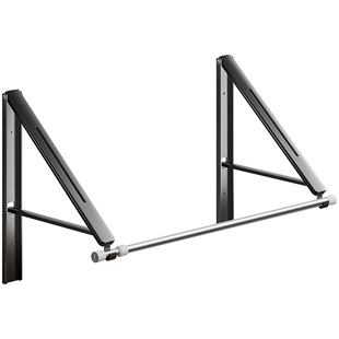 升级款免打孔晾衣架隐形杆壁挂式折叠室内晾晒绳窗户阳台伸缩飘窗