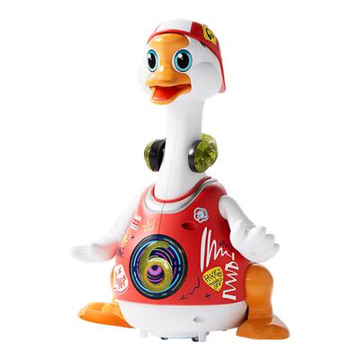 汇乐摇摆鹅婴儿玩具6个月宝宝益智早教抬头训练学爬周岁礼蓝牙版