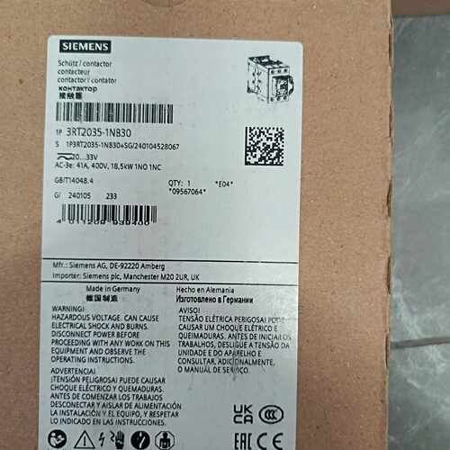 询价-3RT20351NB30-可维修