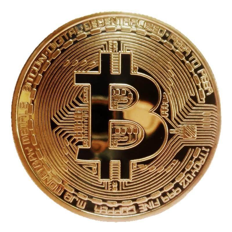 Bitcoin 金币BTC外币美元世界钱币 比特 美国纪念币硬币 新年礼