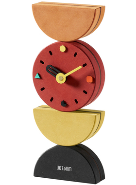 现代简约创意桌面时钟摆件