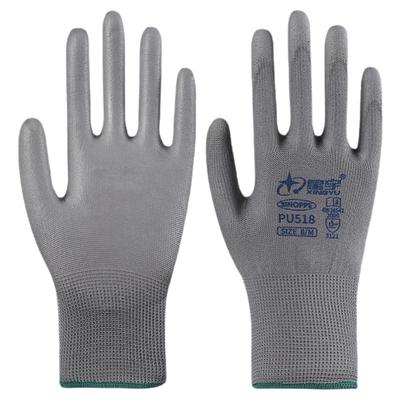 星宇PU518手套尼龙防静电透气防滑电子工厂干活劳保防护夏季轻薄