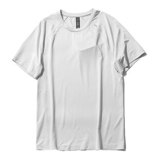 TECH速干透气面料~夏季高端男士弹力透气运动健身短袖T恤打底衫潮
